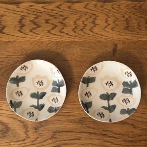 Creative Co-op Floral Plate